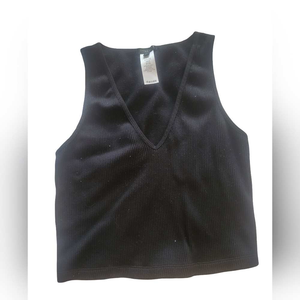Dynamite Elegant Black Sleeveless Top